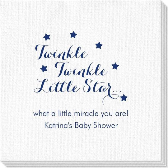 Twinkle Twinkle Little Star Deville Napkins